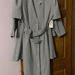 NWT vintage houndstooth classic dress!